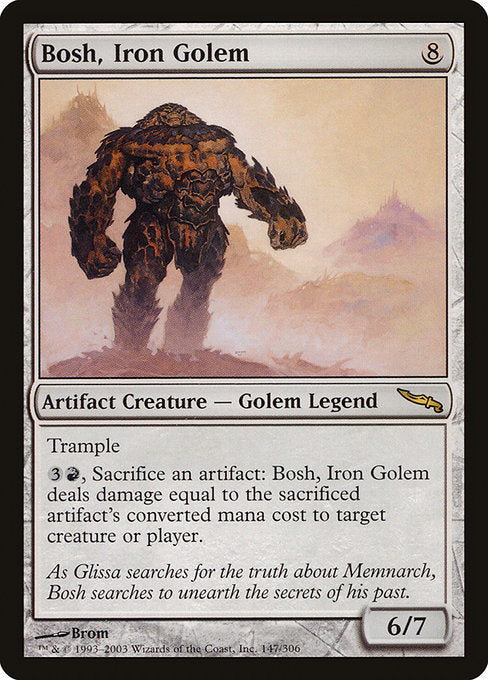 Bosh, Iron Golem [Mirrodin] | Galactic Gamez