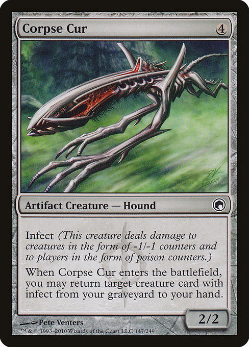 Corpse Cur [Scars of Mirrodin] | Galactic Gamez