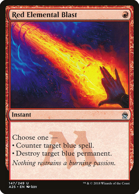 Red Elemental Blast [Masters 25] | Galactic Gamez