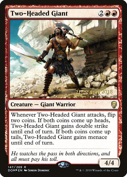 Two-Headed Giant [Dominaria Promos] | Galactic Gamez