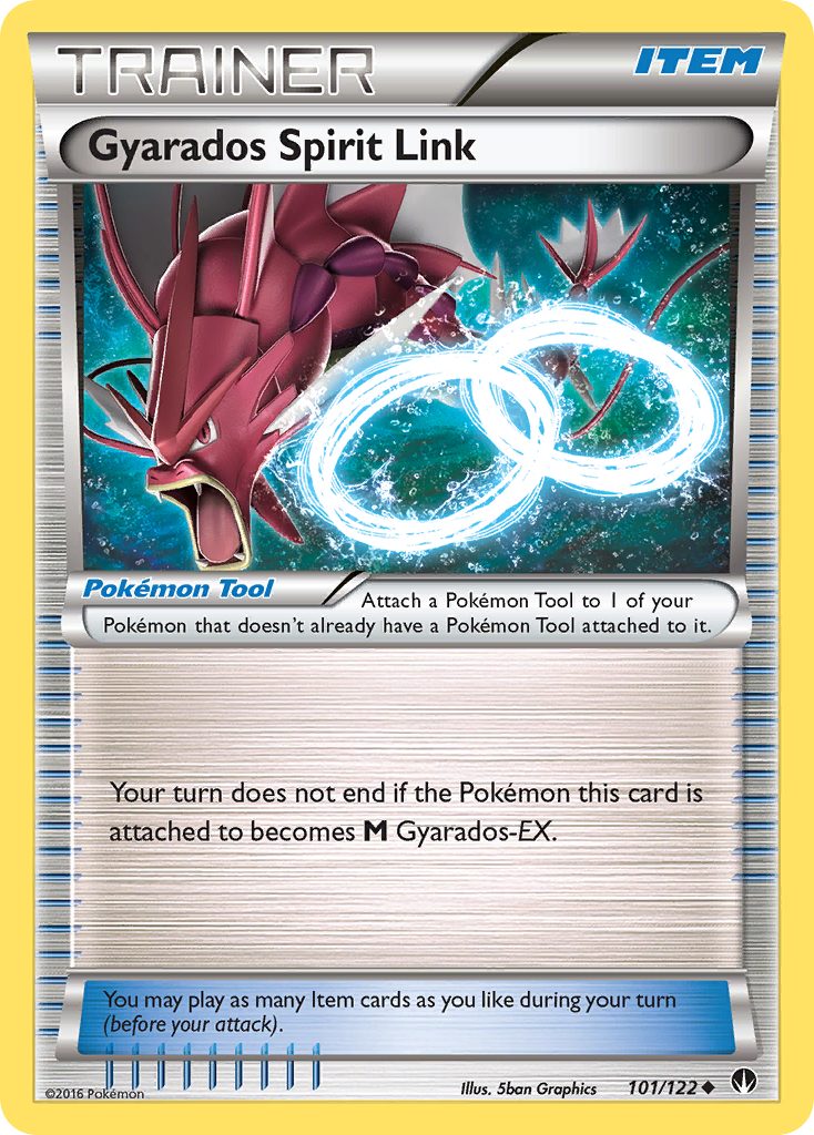 Gyarados Spirit Link (101/122) [XY: BREAKpoint] | Galactic Gamez