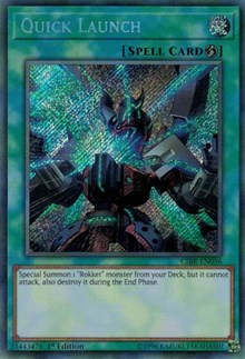 Quick Launch [CIBR-EN056] Secret Rare | Galactic Gamez