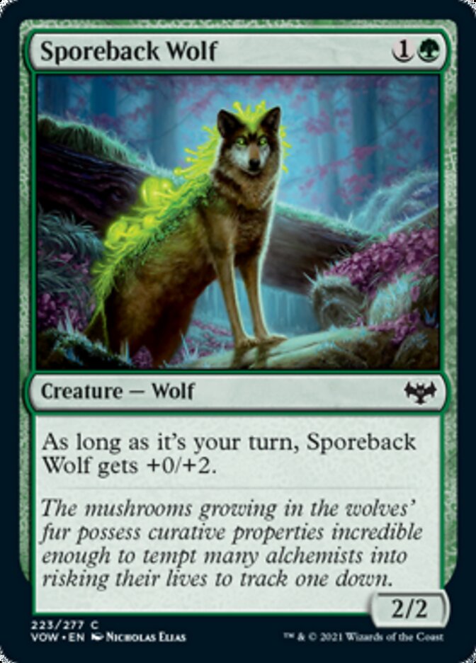 Sporeback Wolf [Innistrad: Crimson Vow] | Galactic Gamez