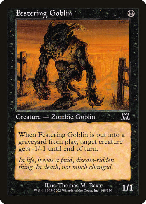 Festering Goblin [Onslaught] | Galactic Gamez