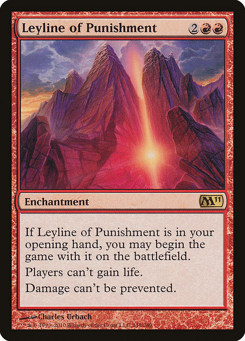 Leyline of Punishment [Magic 2011] | Galactic Gamez