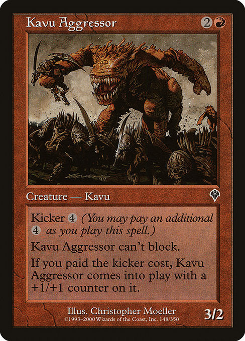 Kavu Aggressor [Invasion] | Galactic Gamez