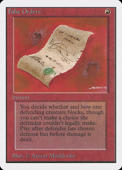 False Orders [Unlimited Edition] | Galactic Gamez