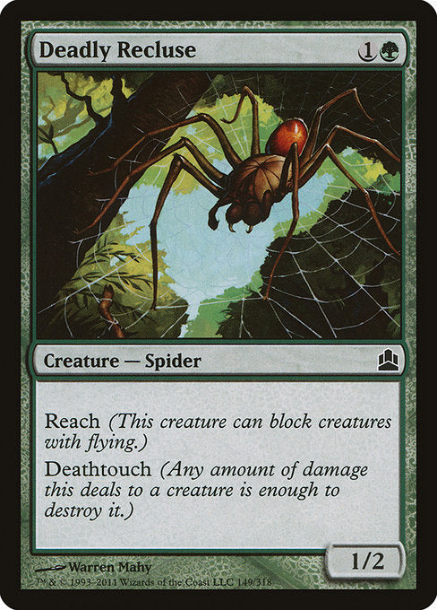 Deadly Recluse [Commander 2011] | Galactic Gamez