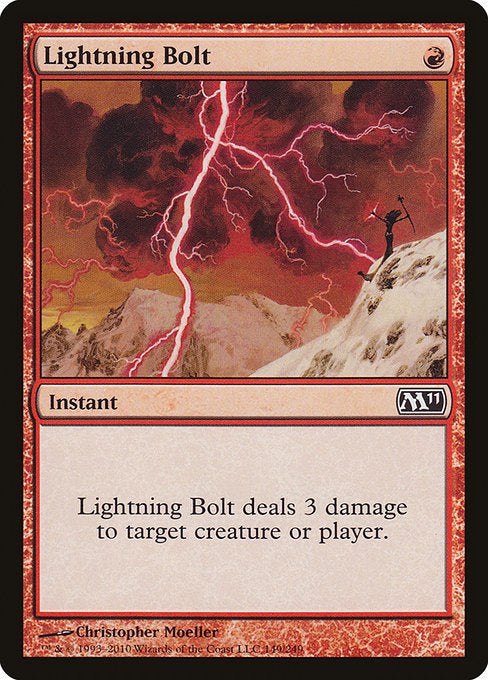 Lightning Bolt [Magic 2011] | Galactic Gamez