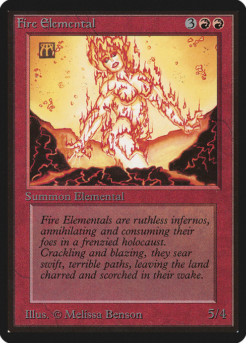 Fire Elemental [Limited Edition Beta] | Galactic Gamez