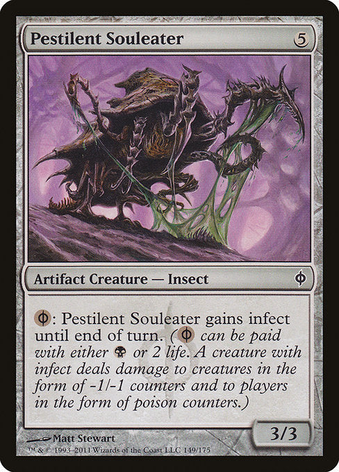 Pestilent Souleater [New Phyrexia] | Galactic Gamez