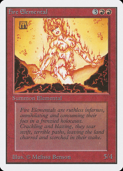 Fire Elemental [Unlimited Edition] | Galactic Gamez