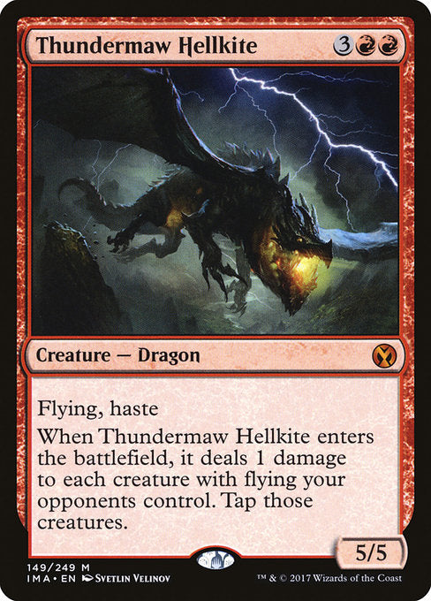 Thundermaw Hellkite [Iconic Masters] | Galactic Gamez