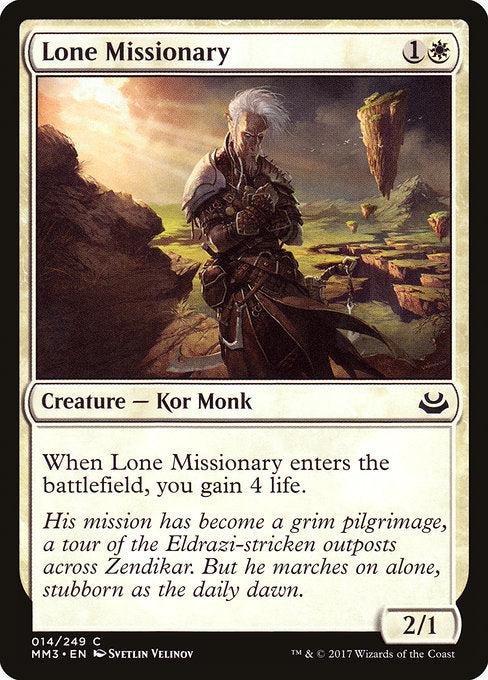 Lone Missionary [Modern Masters 2017] | Galactic Gamez