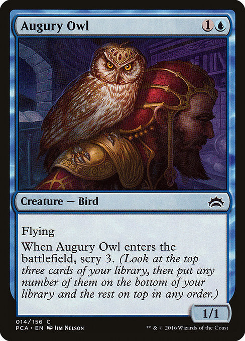 Augury Owl [Planechase Anthology] | Galactic Gamez