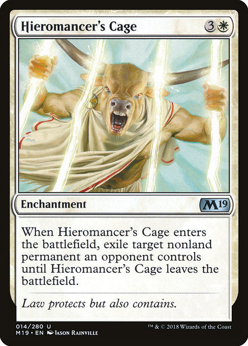 Hieromancer's Cage [Core Set 2019] | Galactic Gamez