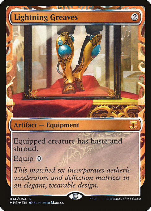 Lightning Greaves [Kaladesh Inventions] | Galactic Gamez