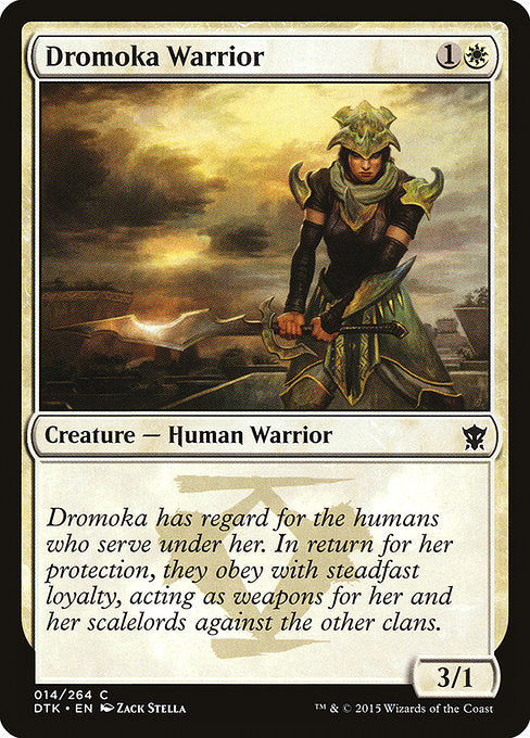 Dromoka Warrior [Dragons of Tarkir] | Galactic Gamez