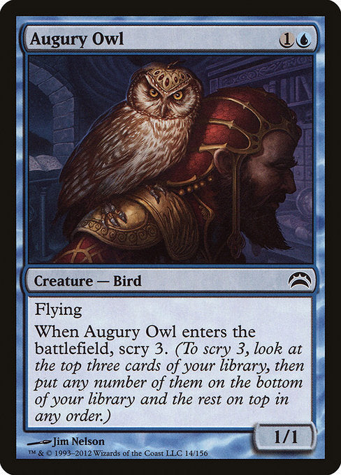 Augury Owl [Planechase 2012] | Galactic Gamez