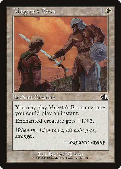 Mageta's Boon [Prophecy] | Galactic Gamez
