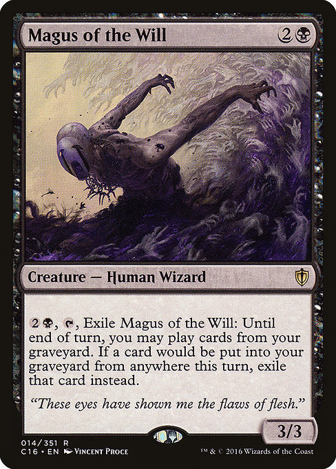 Magus of the Will [Commander 2016] | Galactic Gamez