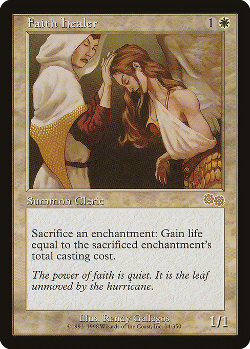 Faith Healer [Urza's Saga] | Galactic Gamez