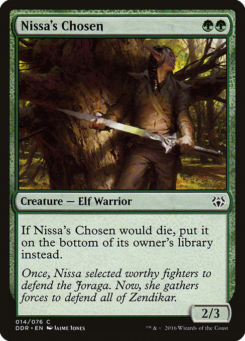 Nissa's Chosen [Duel Decks: Nissa vs. Ob Nixilis] | Galactic Gamez