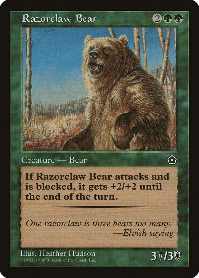 Razorclaw Bear [Portal Second Age] | Galactic Gamez