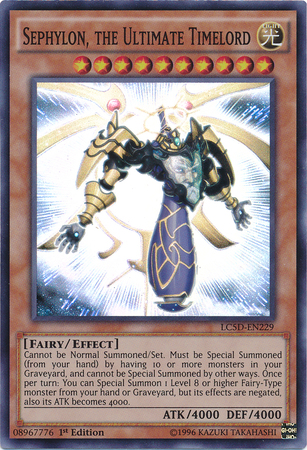 Sephylon, the Ultimate Timelord [LC5D-EN229] Super Rare | Galactic Gamez