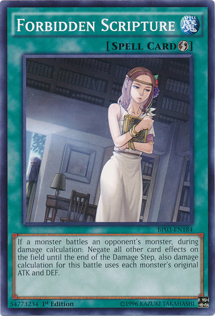 Forbidden Scripture [BP03-EN184] Common | Galactic Gamez