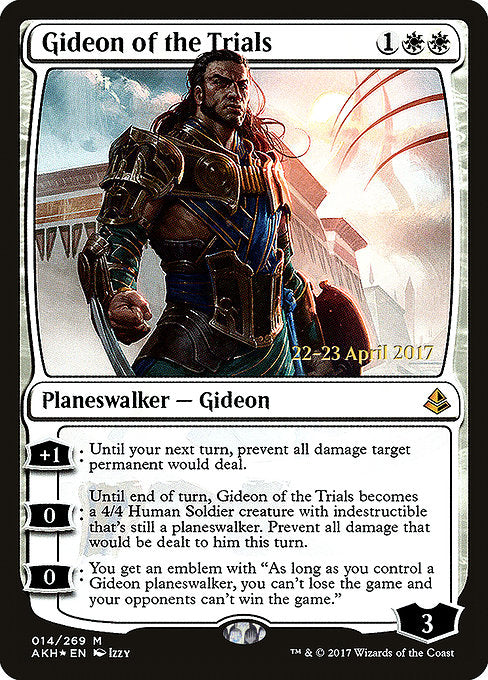 Gideon of the Trials [Amonkhet Promos] | Galactic Gamez