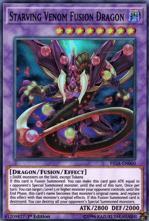 Starving Venom Fusion Dragon [FIGA-EN060] Super Rare | Galactic Gamez