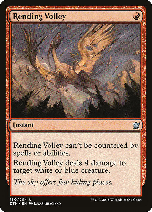Rending Volley [Dragons of Tarkir] | Galactic Gamez