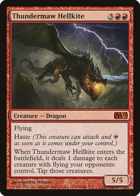 Thundermaw Hellkite [Magic 2013] | Galactic Gamez