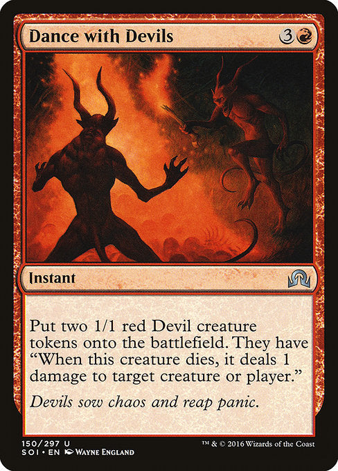 Dance with Devils [Shadows over Innistrad] | Galactic Gamez