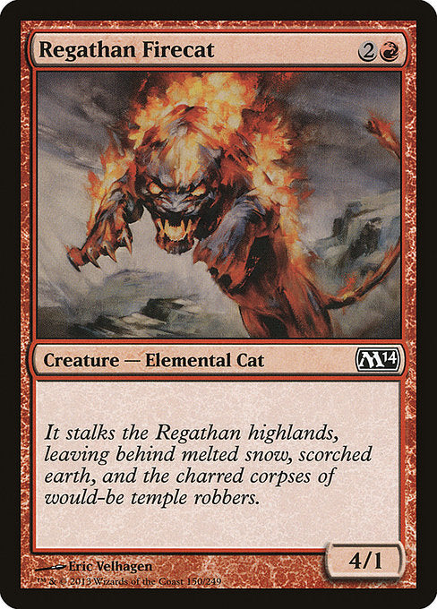 Regathan Firecat [Magic 2014] | Galactic Gamez