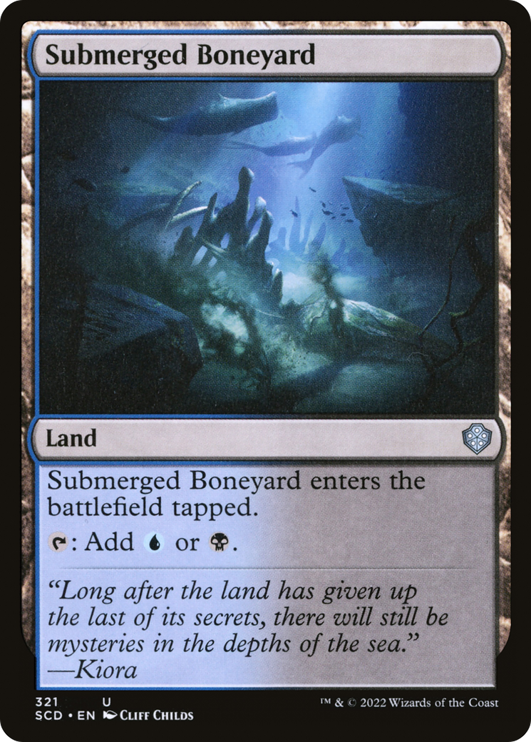 Submerged Boneyard [Starter Commander Decks] | Galactic Gamez