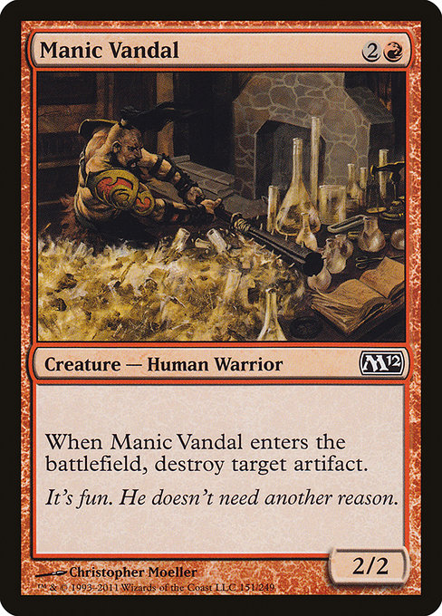 Manic Vandal [Magic 2012] | Galactic Gamez