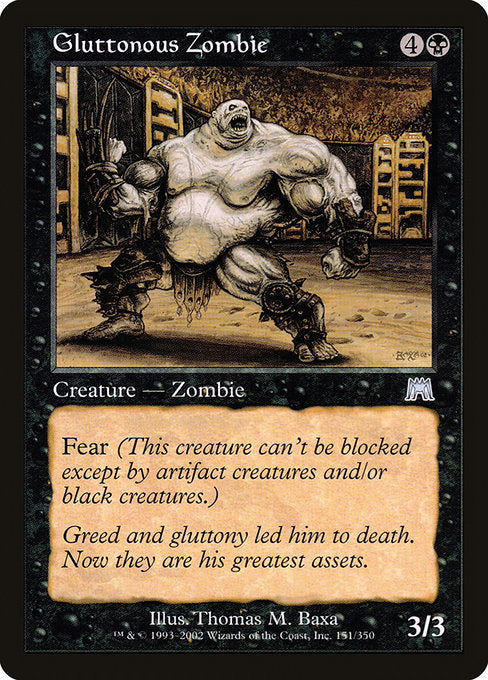 Gluttonous Zombie [Onslaught] | Galactic Gamez