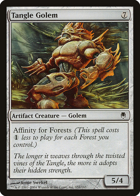 Tangle Golem [Darksteel] | Galactic Gamez