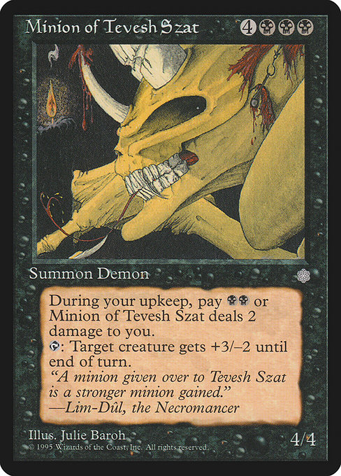 Minion of Tevesh Szat [Ice Age] | Galactic Gamez