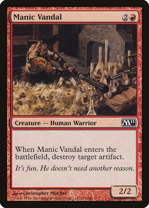 Manic Vandal [Magic 2011] | Galactic Gamez