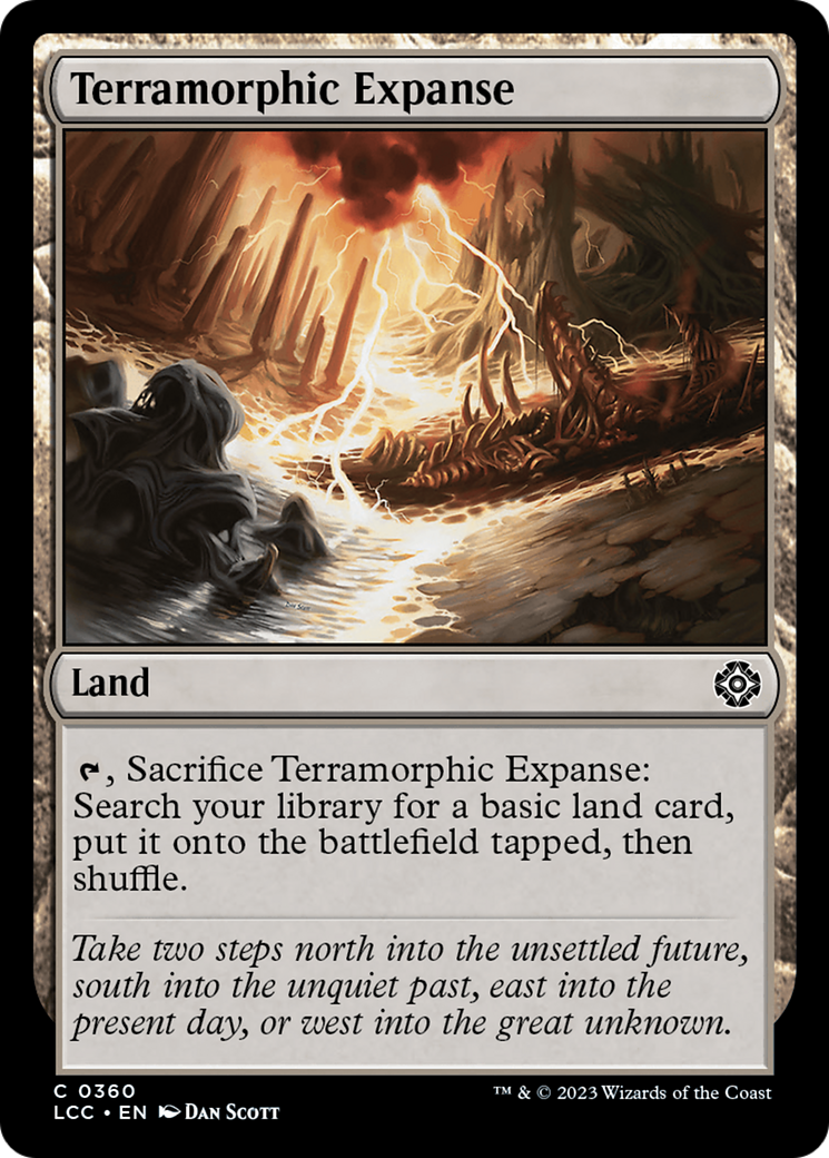 Terramorphic Expanse [The Lost Caverns of Ixalan Commander] | Galactic Gamez