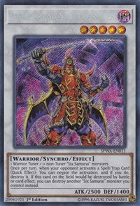 Legendary Six Samurai - Shi En [SPWA-EN011] Secret Rare | Galactic Gamez