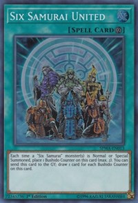 Six Samurai United [SPWA-EN013] Super Rare | Galactic Gamez