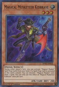 Magical Musketeer Kidbrave [SPWA-EN018] Super Rare | Galactic Gamez