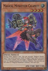 Magical Musketeer Calamity [SPWA-EN020] Super Rare | Galactic Gamez