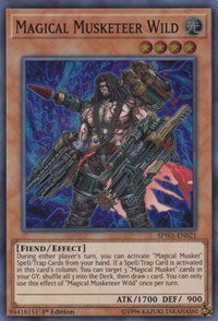 Magical Musketeer Wild [SPWA-EN021] Super Rare | Galactic Gamez