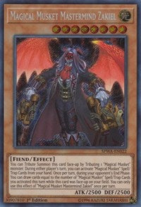 Magical Musket Mastermind Zakiel [SPWA-EN022] Secret Rare | Galactic Gamez