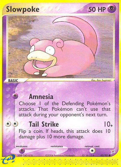 Slowpoke (45/95) [EX: Team Magma vs Team Aqua] | Galactic Gamez